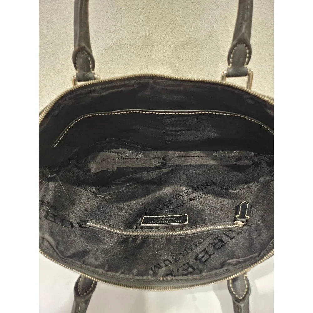 Burberry Heritage Grain Leather Briefcase